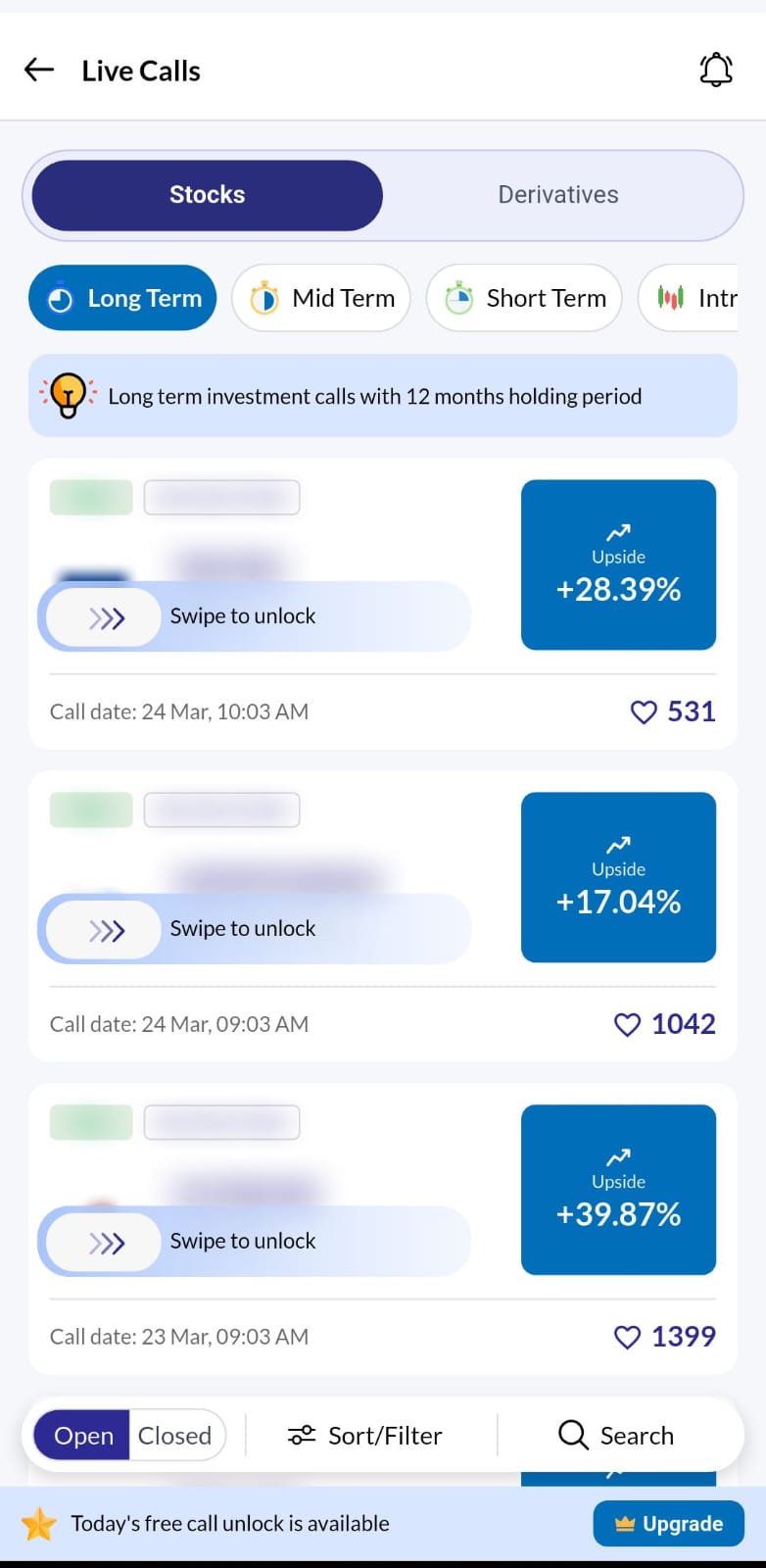 Mobile app portfolio preview
